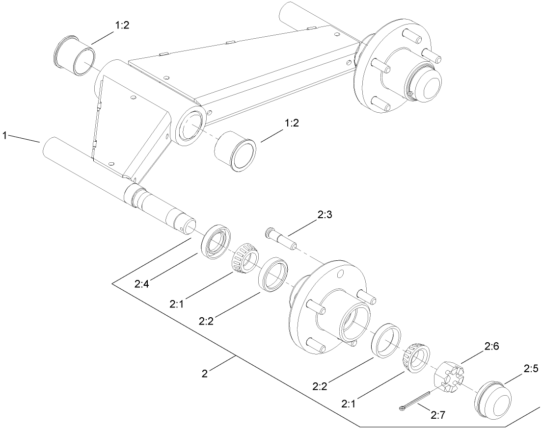 Bushing and Hub Assembly