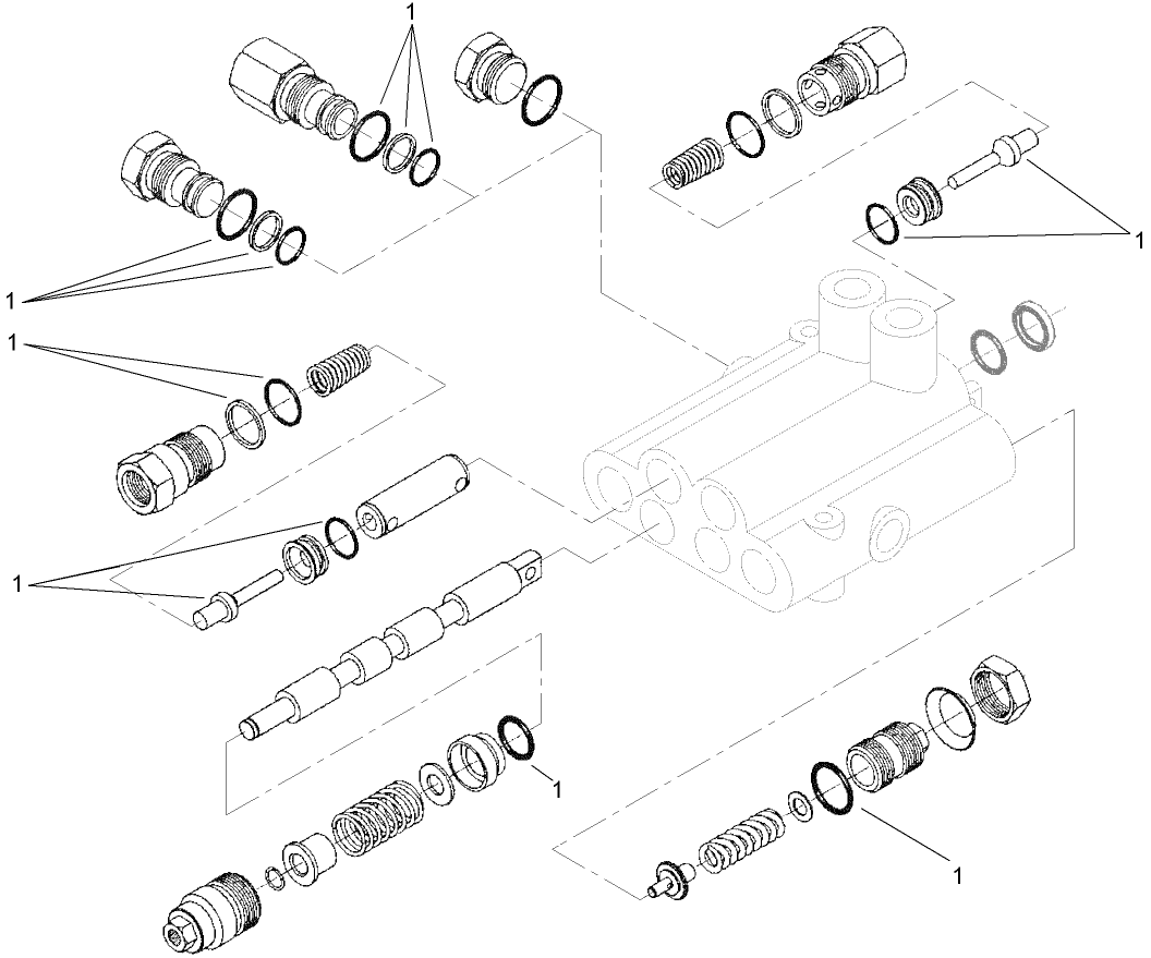Hydraulic Valve Assembly No. 110-3588