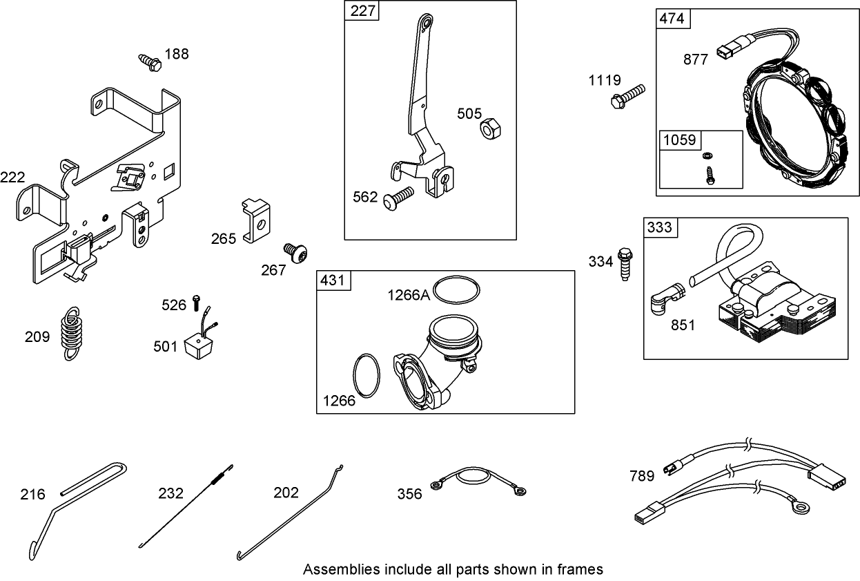 Governor Assembly  Briggs and Stratton 31A707-0116-E1