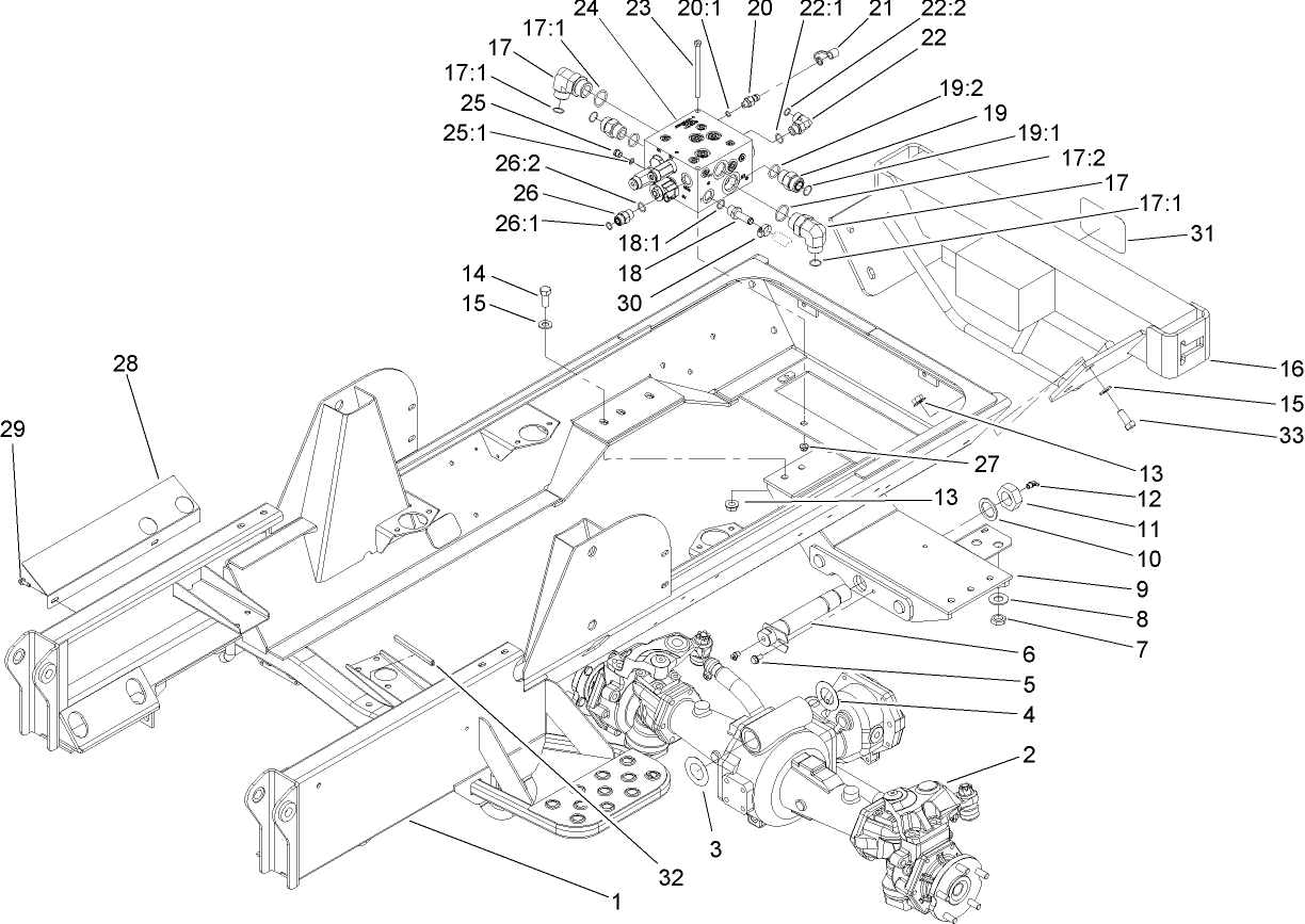 Frame and Bumper Assembly