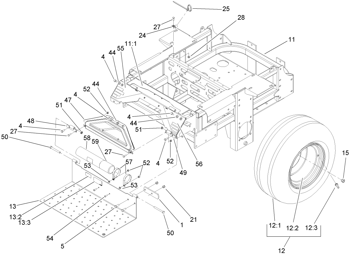 Main Frame Assembly