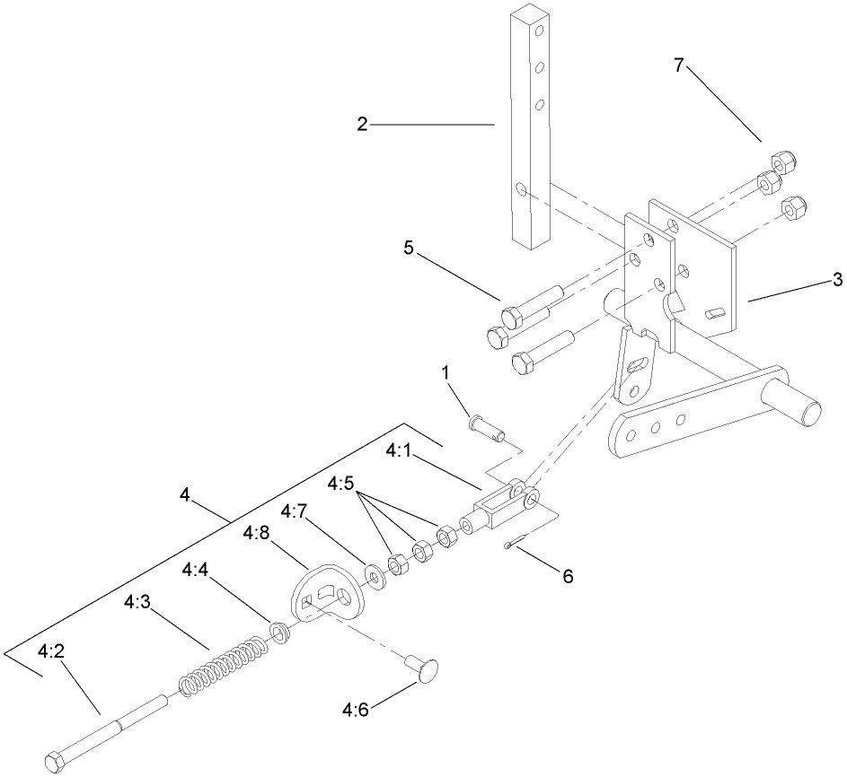 LH Motion Control Assembly No. 109-3906