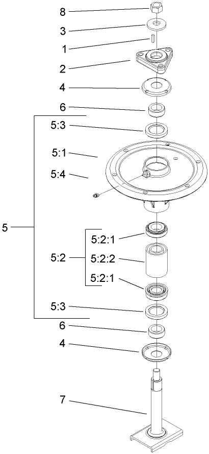 Spindle Assembly No. 108-7713