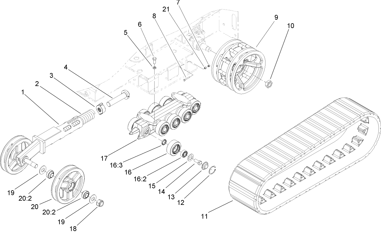 Track and Traction Assembly