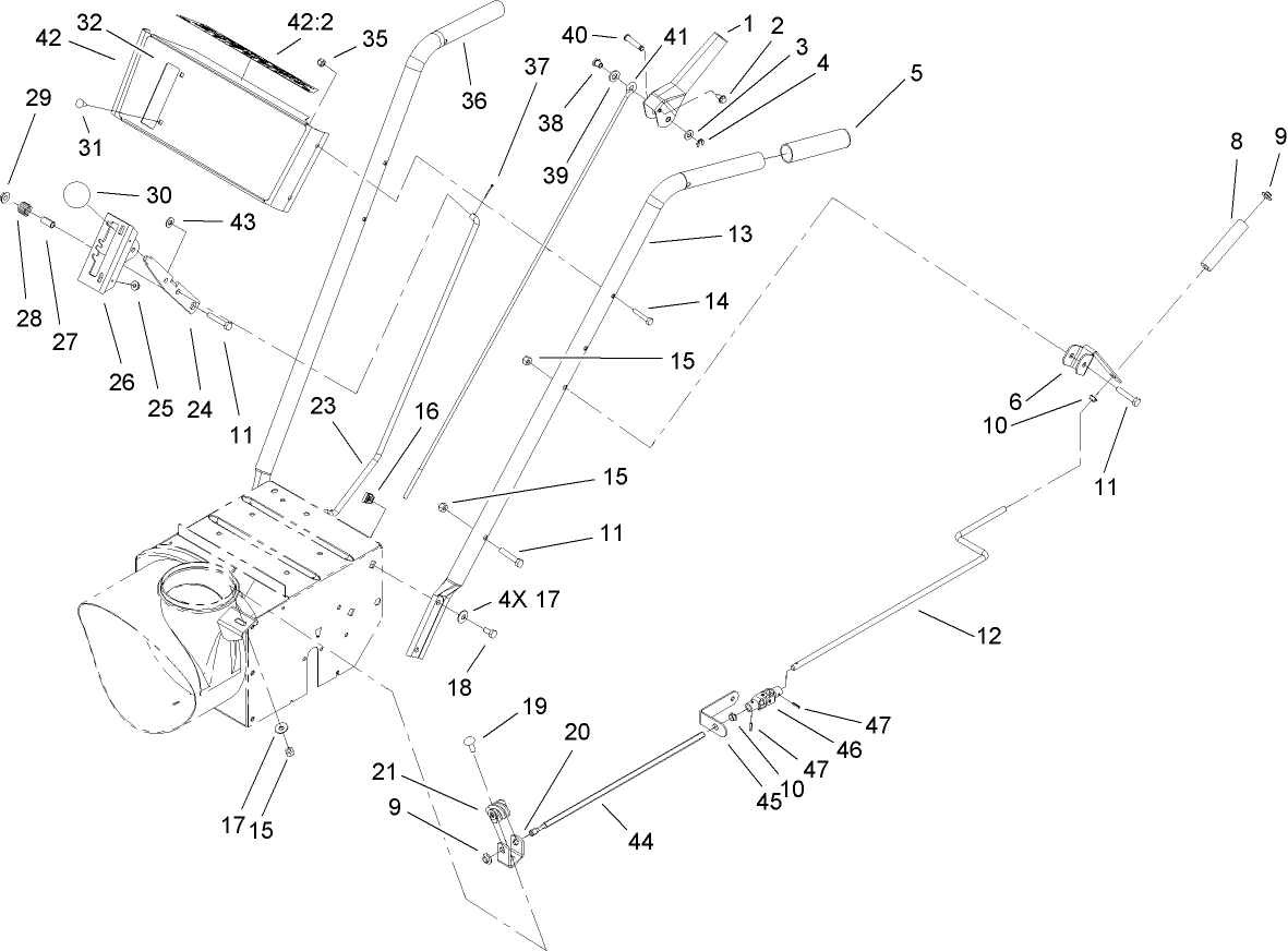 Handle and Control Assembly