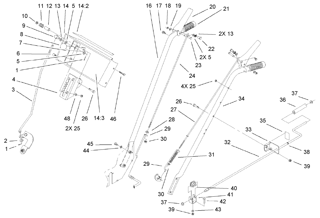 Handle and Control Assembly
