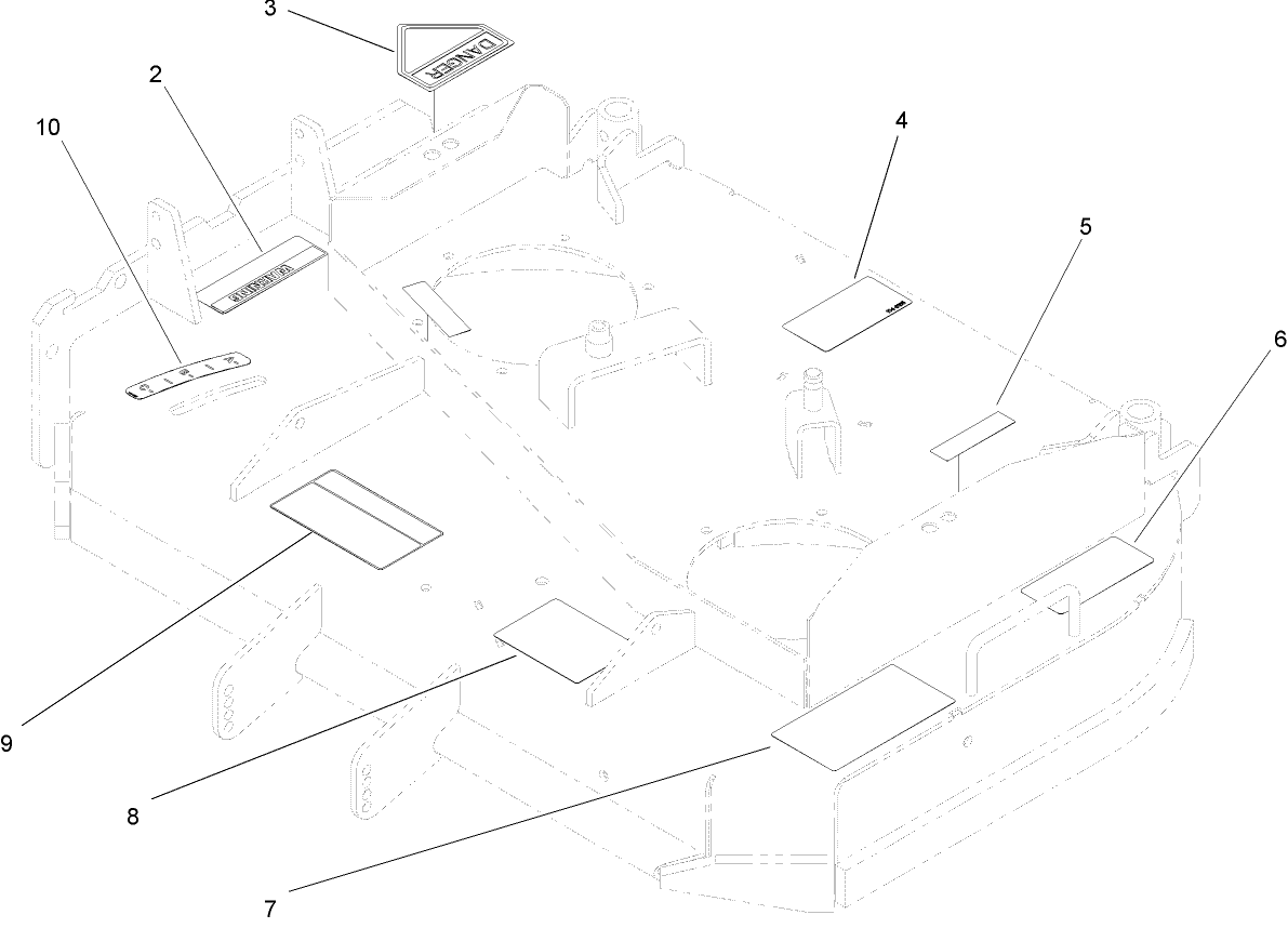 Deck Assembly No. 112-7080