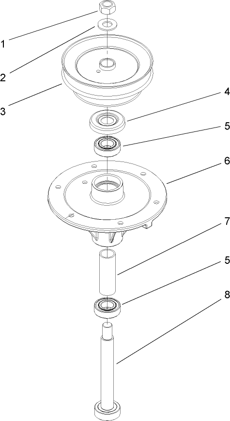 Spindle Assembly No. 110-0730