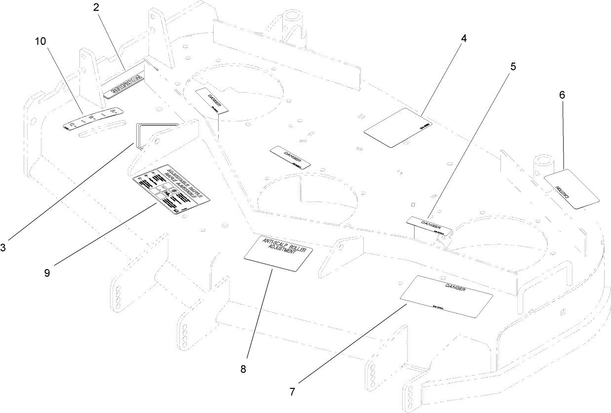 Deck Assembly No. 112-7081