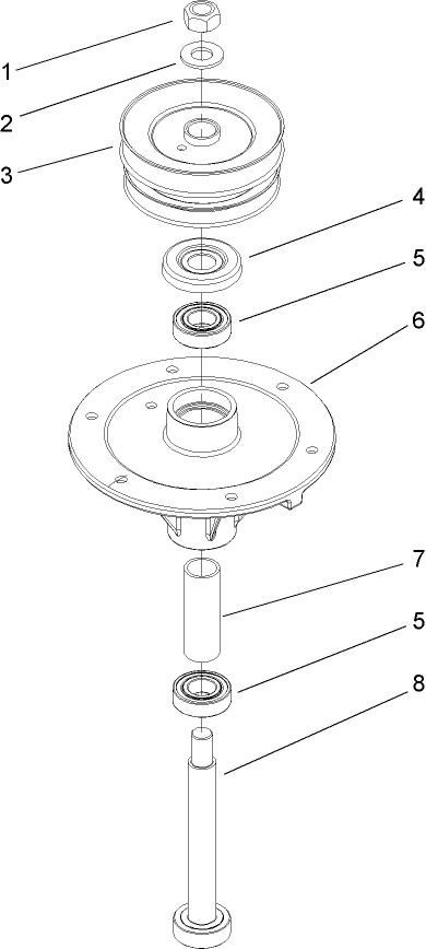 Spindle Assembly No. 110-6927