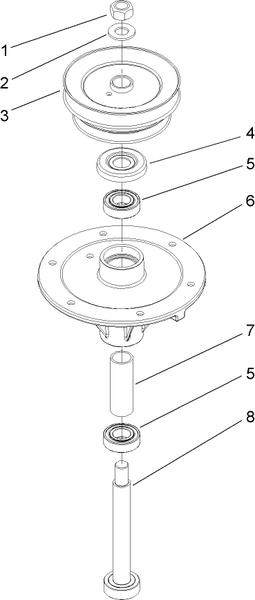 Spindle Assembly No. 110-0729