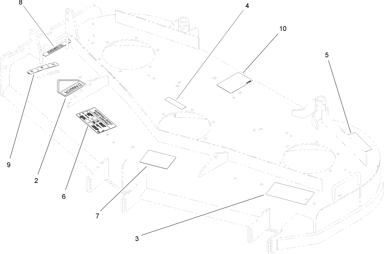 Deck Assembly No. 112-7083