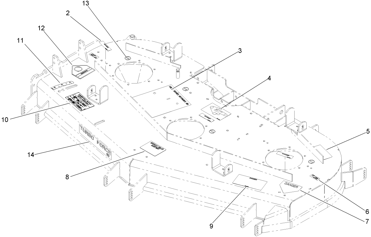 Deck Decal Assembly No. 107-7675