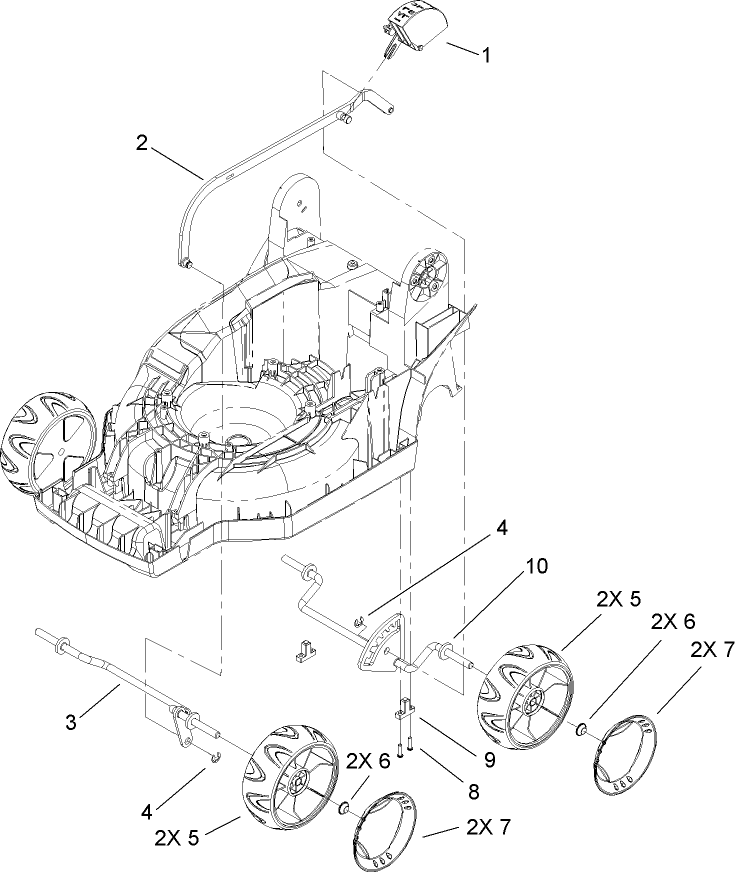 Single Point Height-of-Cut Assembly