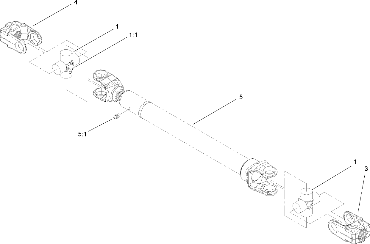 Driveshaft Assembly No. 110-3575