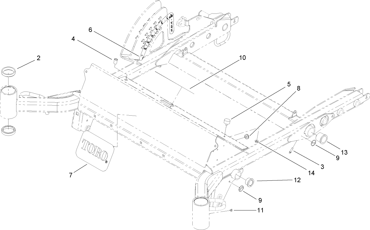 Carrier Frame Assembly No. 112-1630