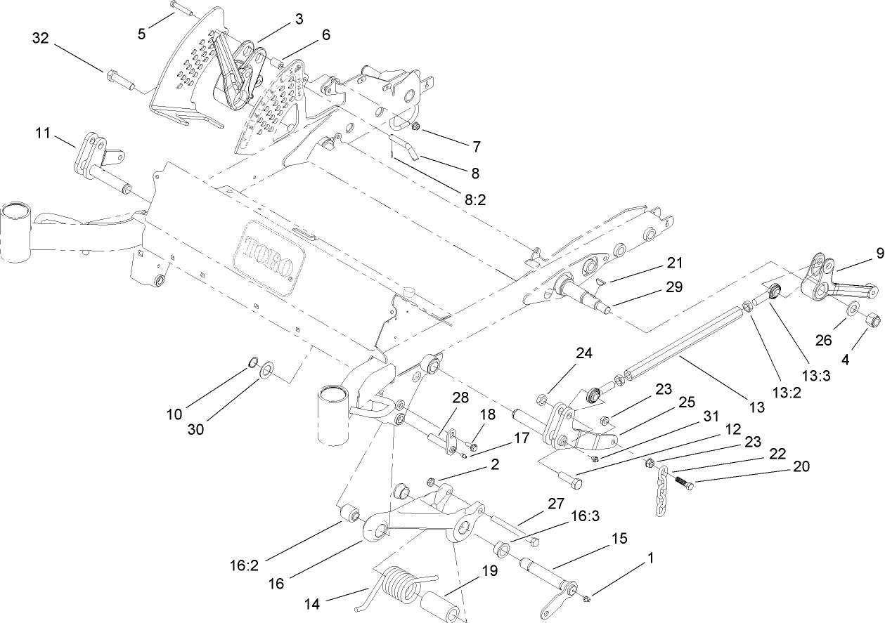 Deck Linkage Assembly