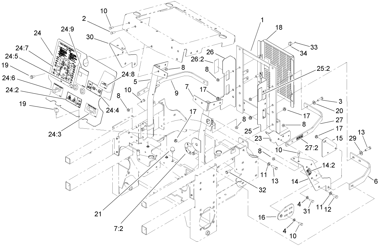Engine Housing Assembly