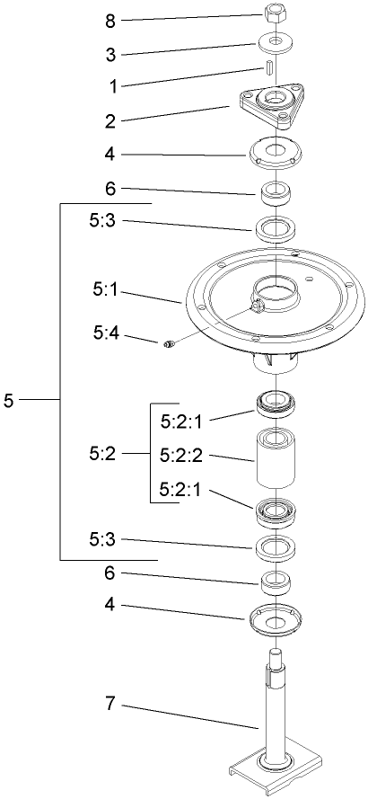 Spindle Assembly No. 108-7713