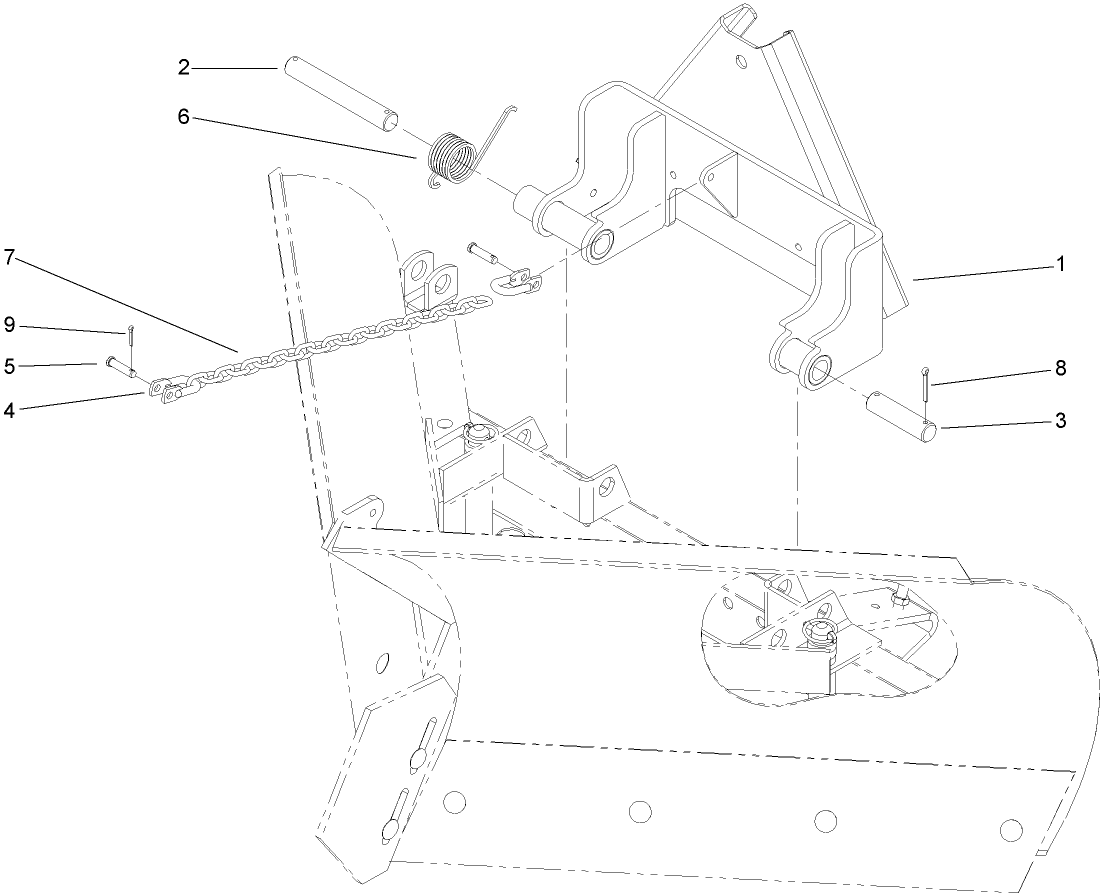 V-Plow Mounting Kit No. 110-6430