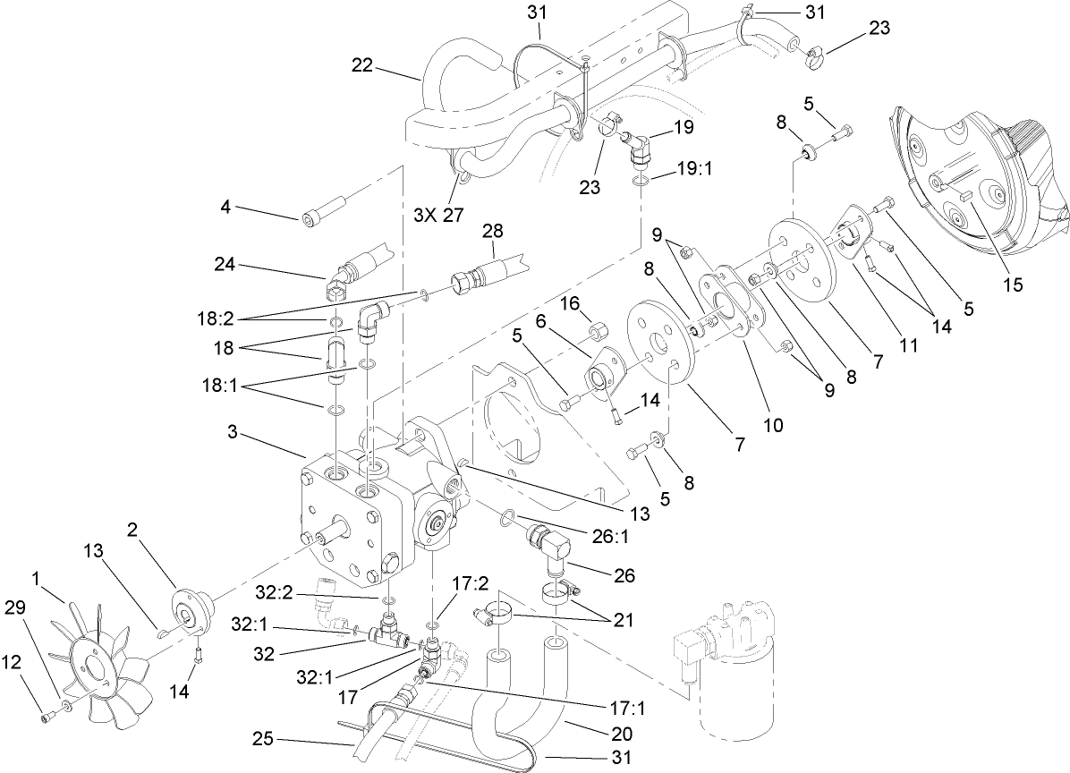 Pump and Coupling Assembly