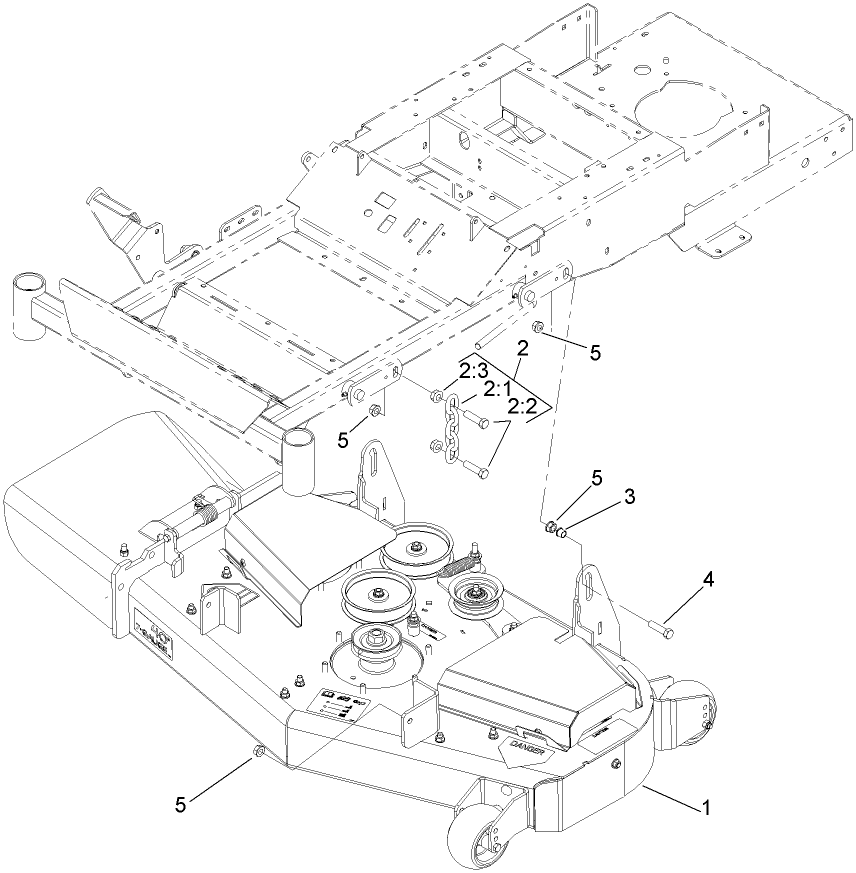 Deck Connection Assembly