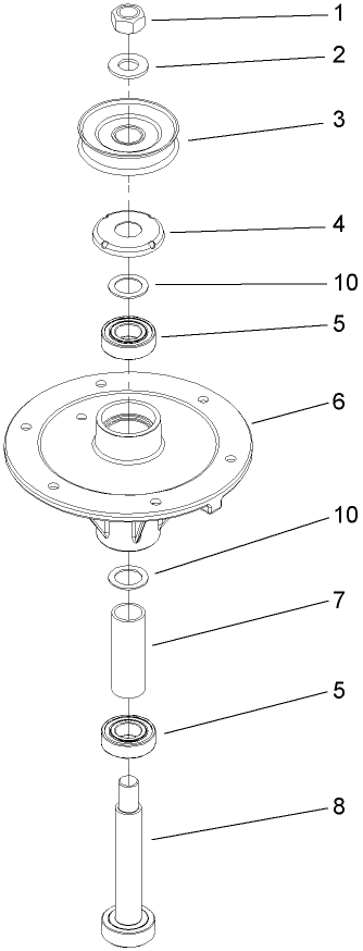 Spindle Assembly No. 110-9963