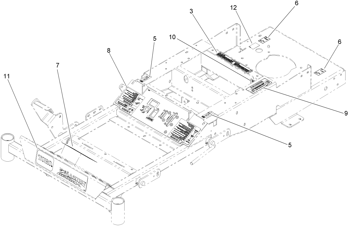Frame Decal Assembly No. 112-3789