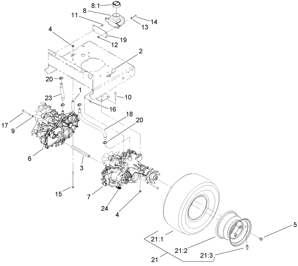 Hydraulic Drive Assembly