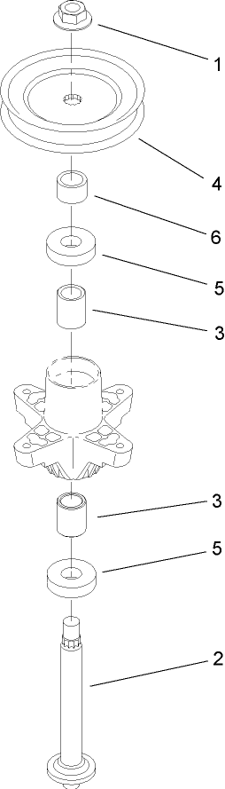Spindle Assembly No. 112-0460