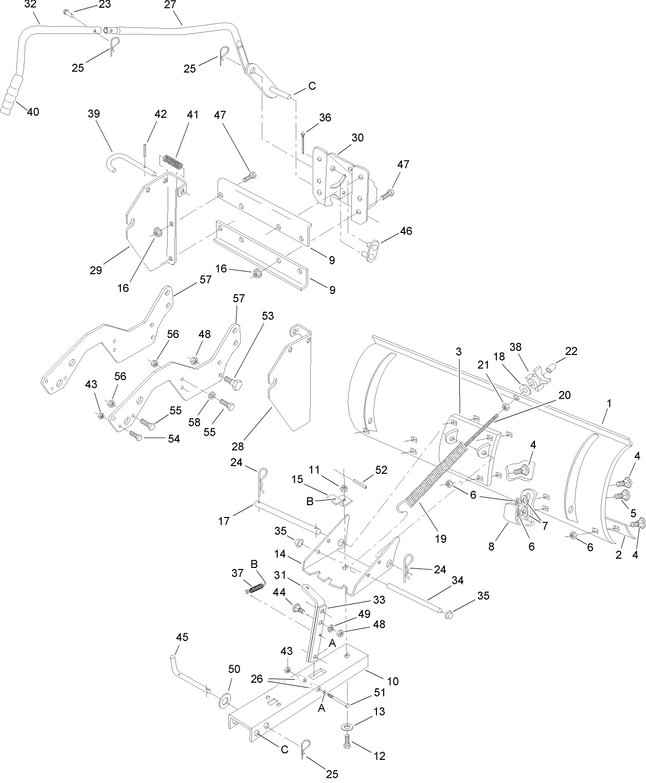 Front Blade Assembly