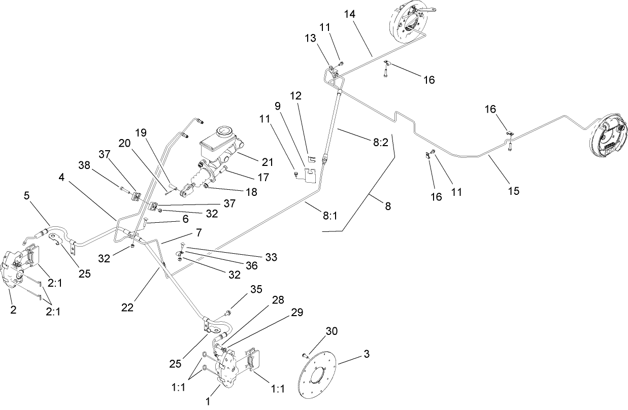 Hydraulic Brake Assembly