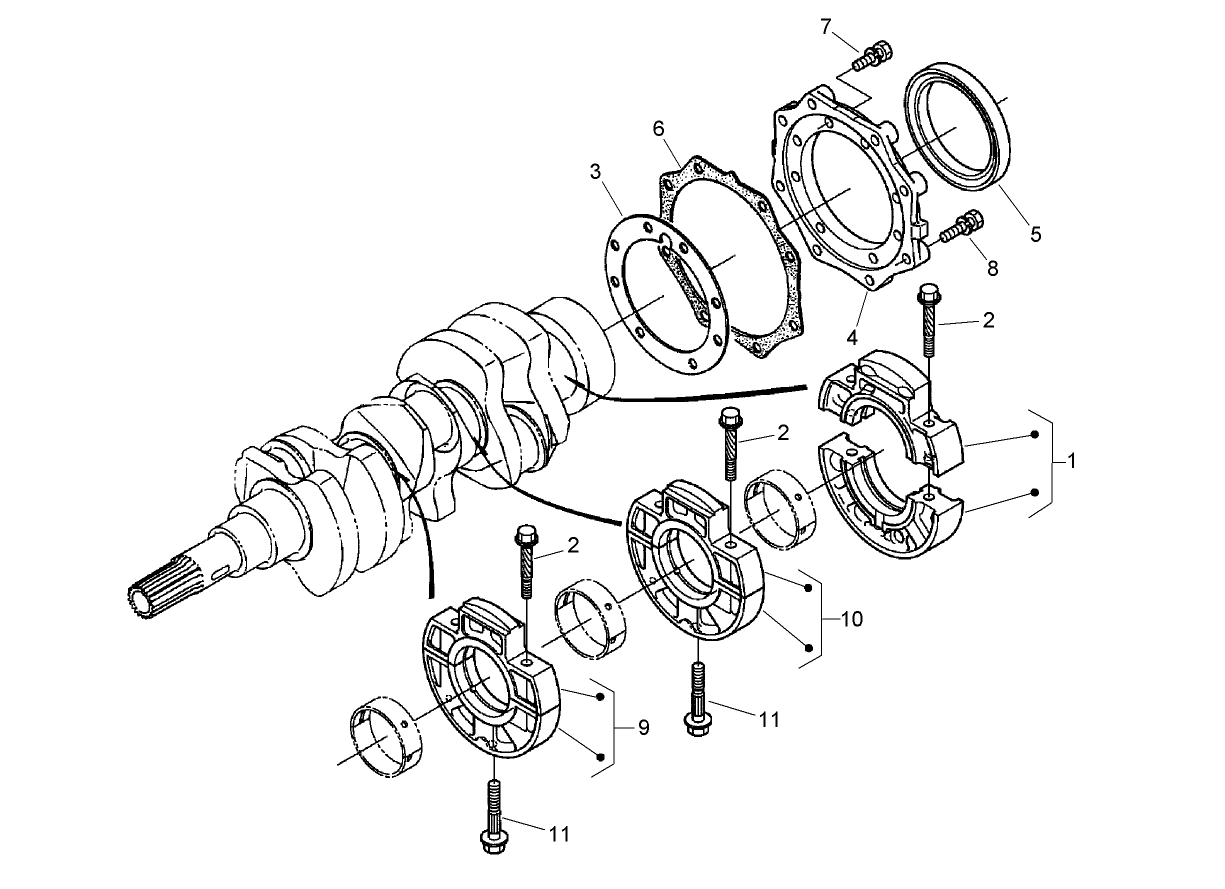Main Bearing Case Assembly
