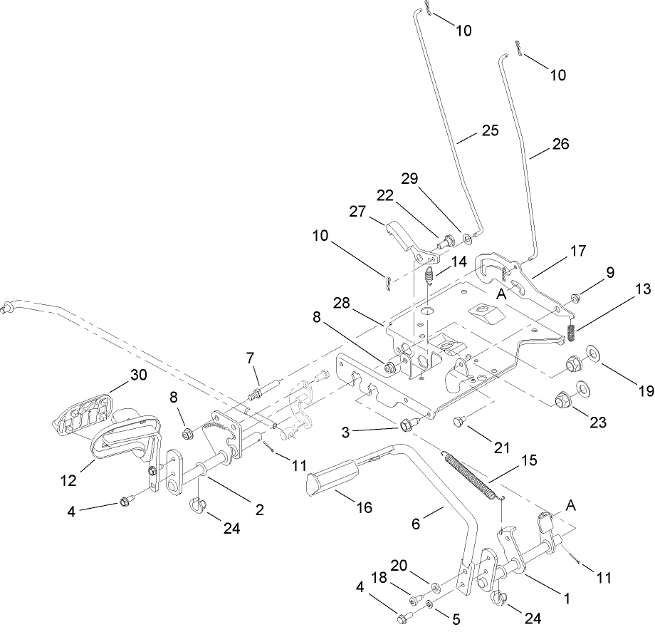 Brake and Traction Assembly
