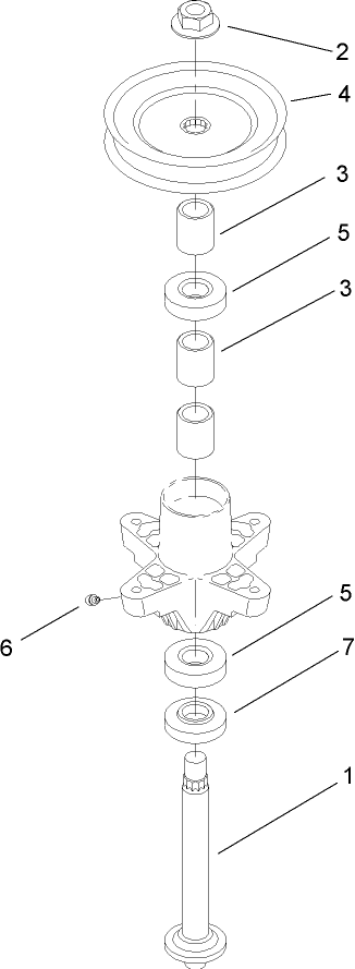 Spindle Assembly No. 112-0915
