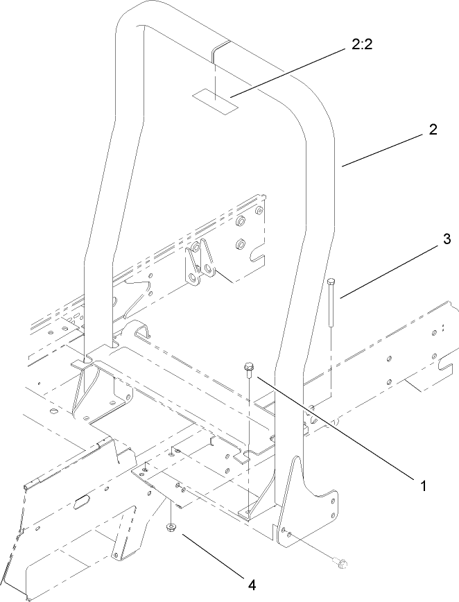 Roll-Over Protection System Assembly