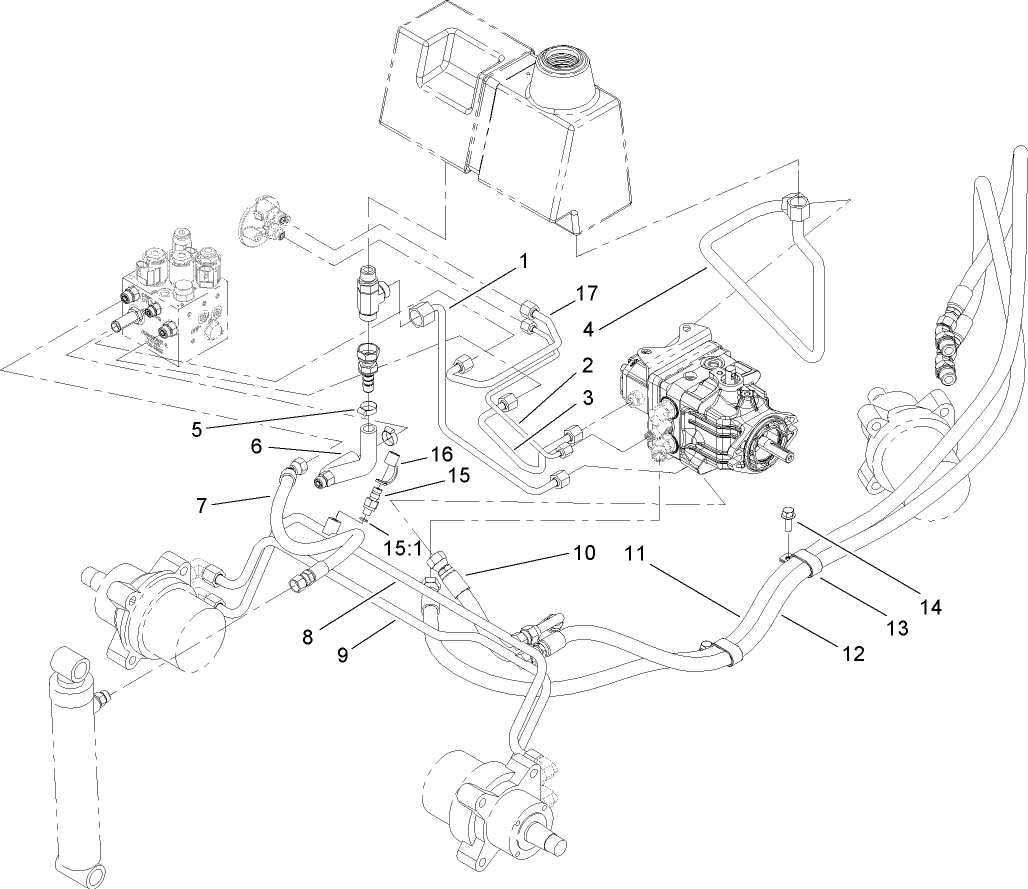 Hydraulic Line and Hose Assembly