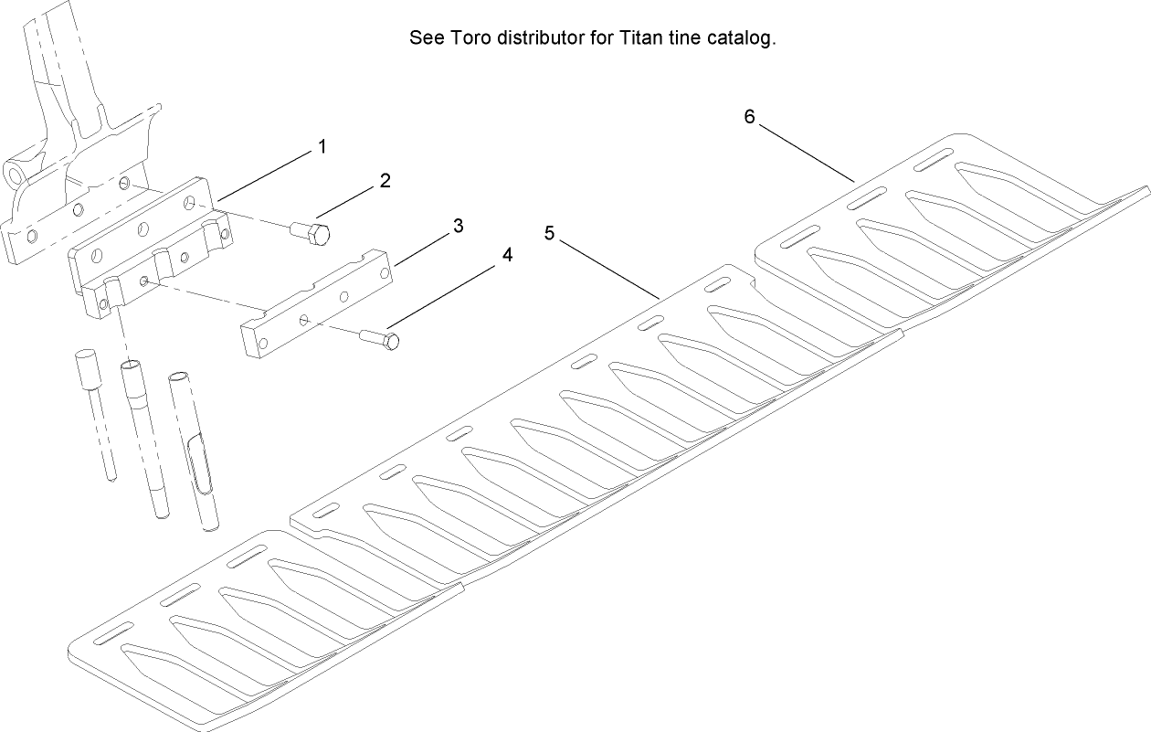Three Tine, 3/4 Inch Holder Model No. 09223 (Optional)