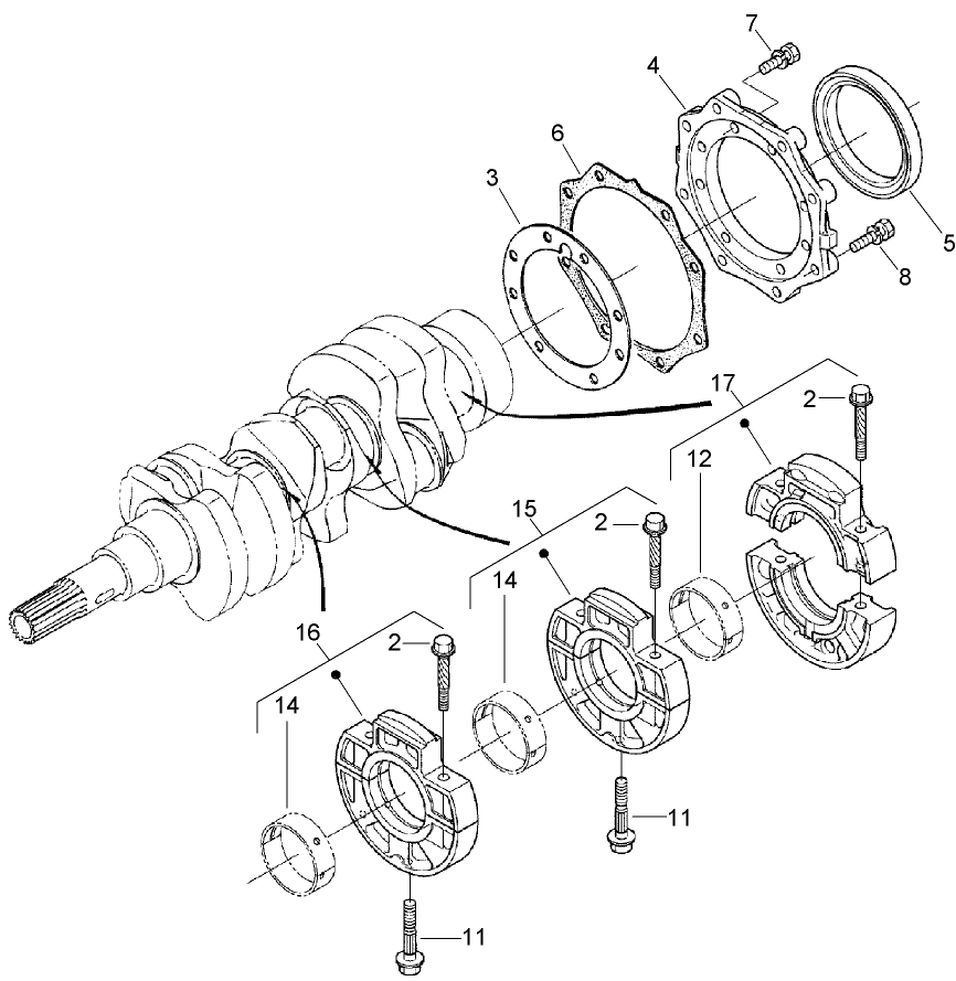 Main Bearing Case Assembly