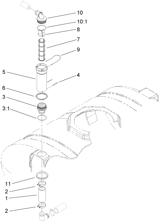 Filter Assembly No. 104-9154