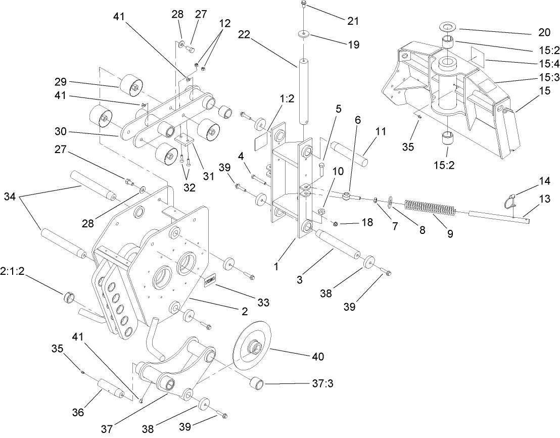 Quick Attach and Frame Assembly