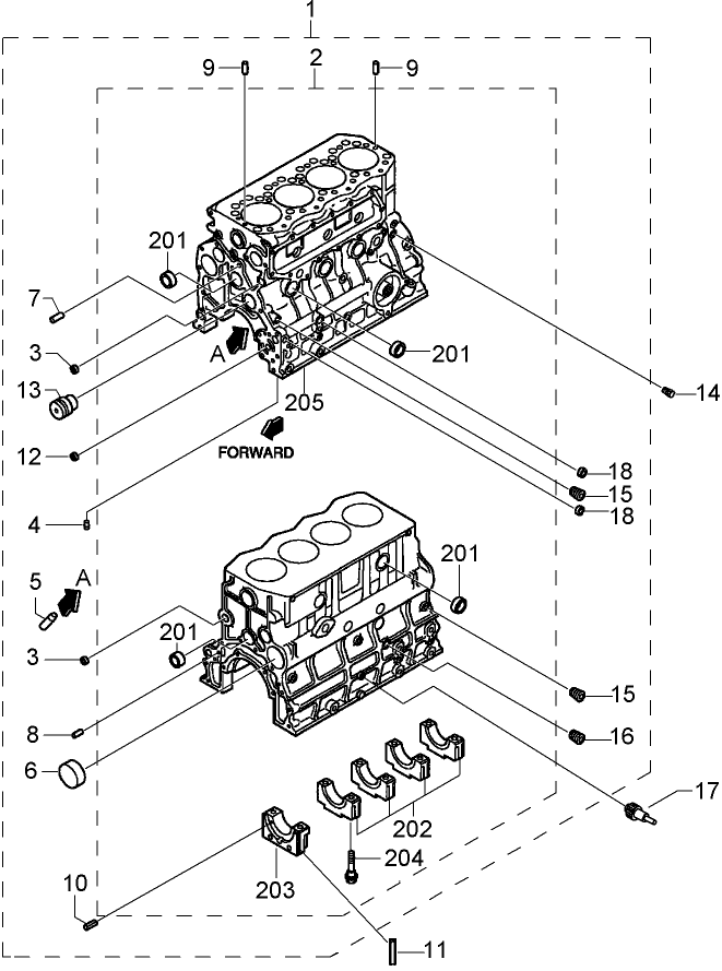 Crankcase Assembly