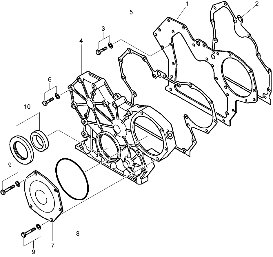 Timing Gearcase Assembly
