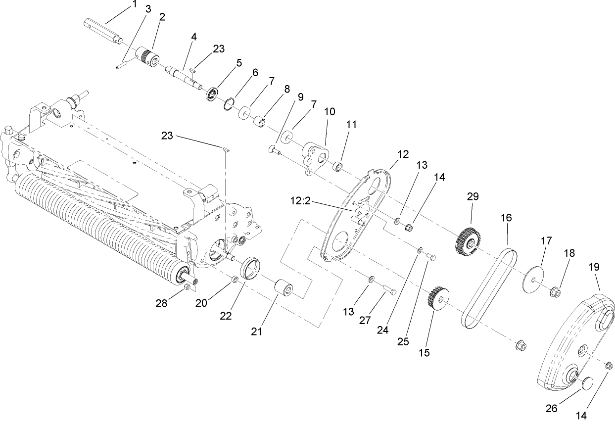 Reel Drive Assembly