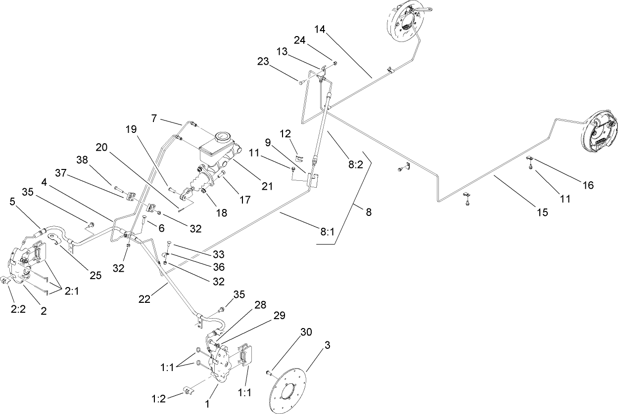 Hydraulic Brake Assembly