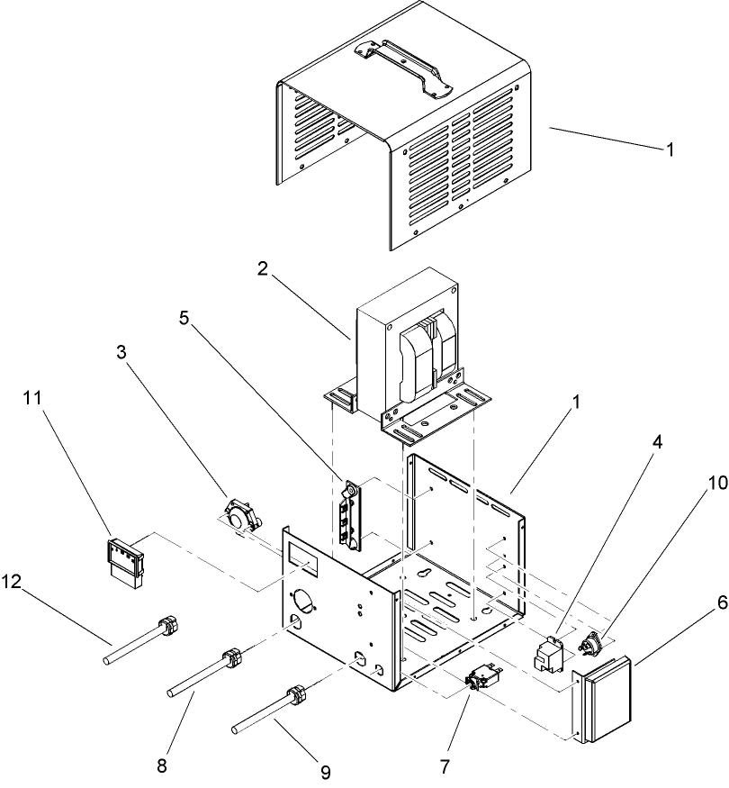 Offboard 48 Volt Charger Assembly No. 112-3072