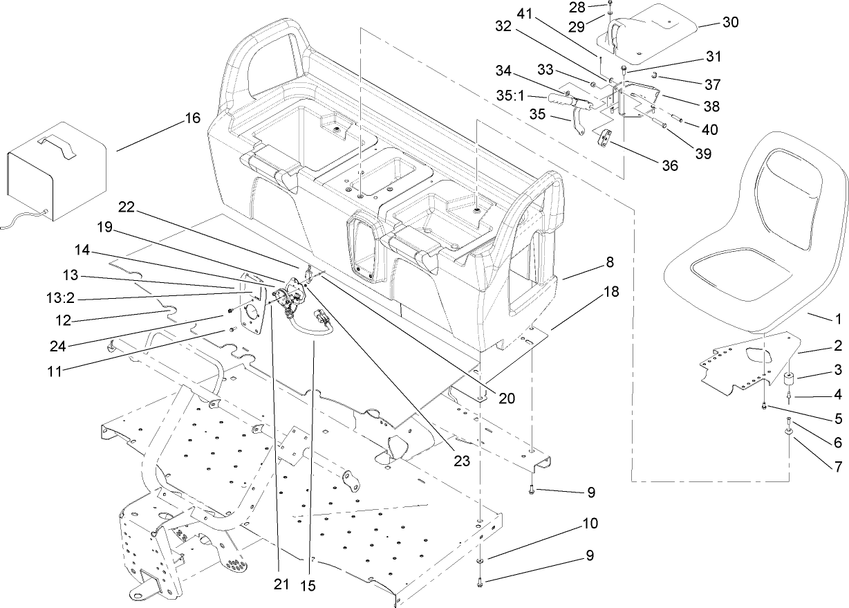 Seat Base Assembly