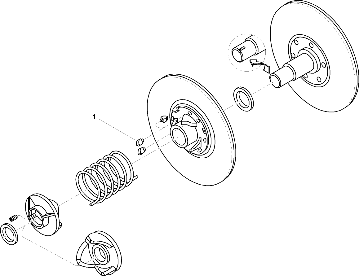 Drive Pulley Assembly No. 100-8289