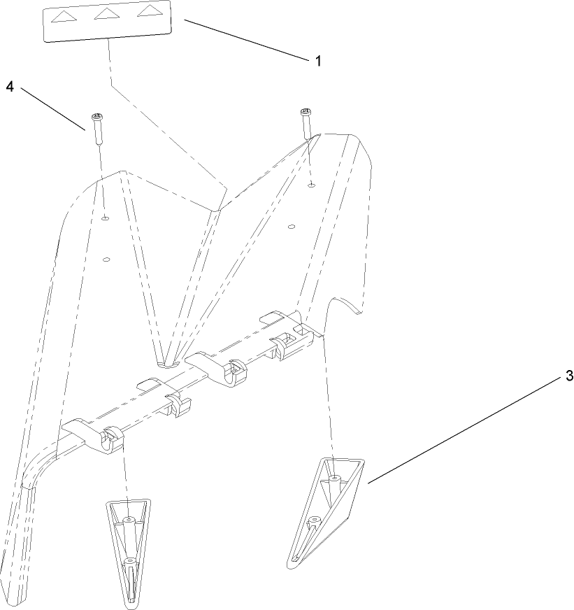 Deflector Assembly No. 93-7695
