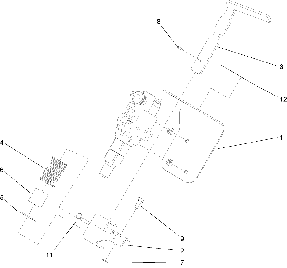 Auxiliary Control Lever Assembly
